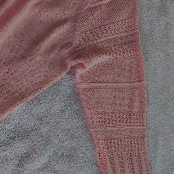 Duster Open Front Stitch Detail Sweater - Picture 5 of 7
